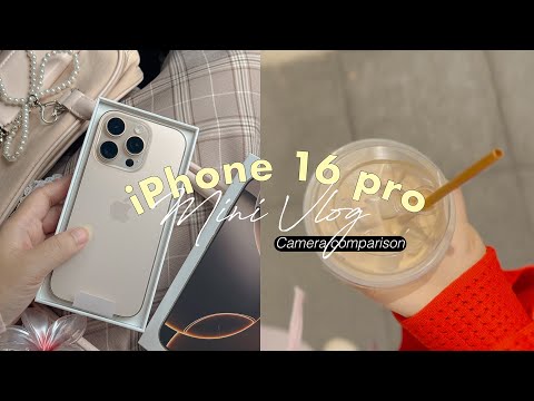 MinivlogbyiPhone16proเทสกล้องที่เขาว่า“ดี”เทียบรุ่นiPhone15p