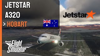 Hobart Tasmania Takeoff - A320 JetStar Microsoft Flight Simulator