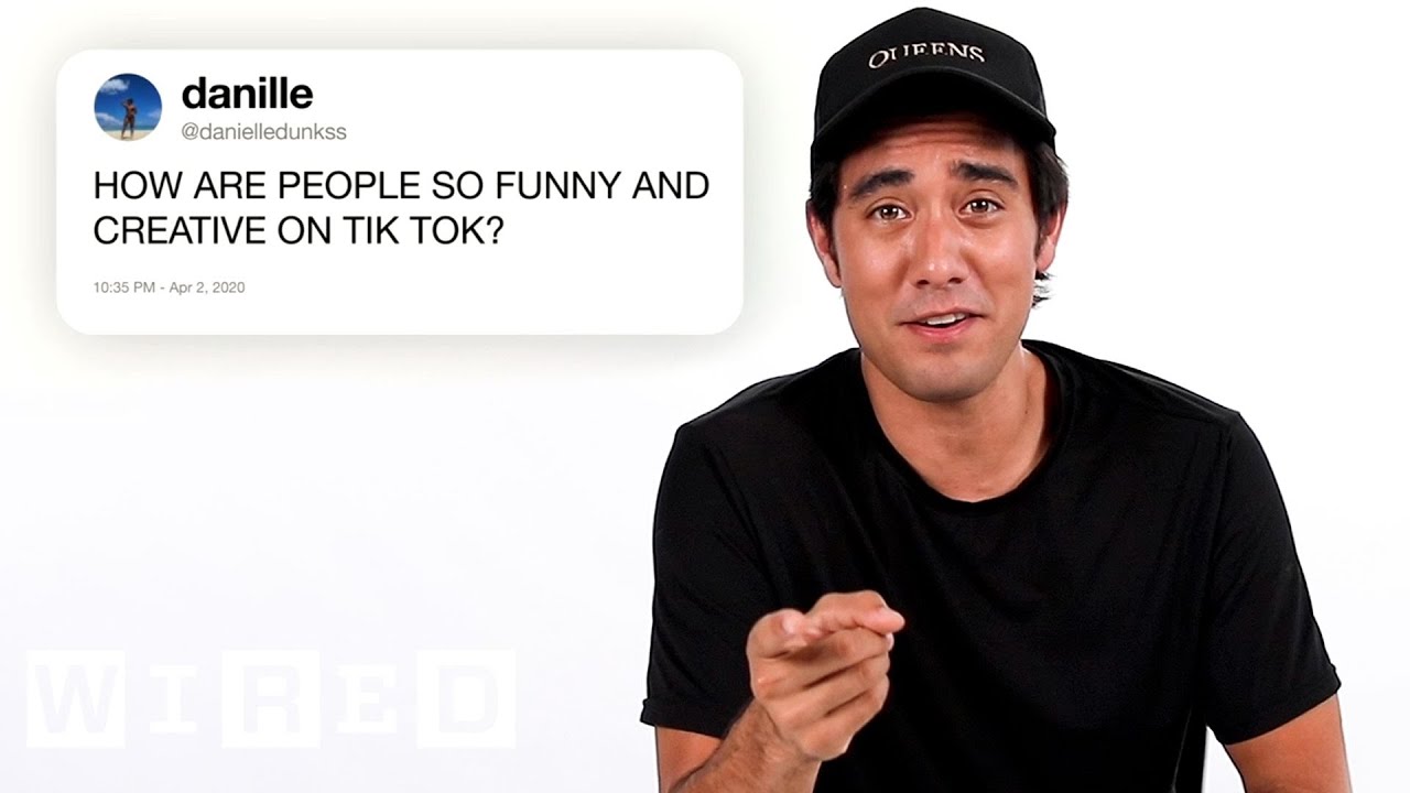 Zach King Answers TikTok Questions From Twitter - Tech Support