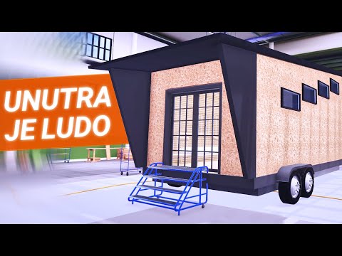 GRADIM svoju MINI-KUĆU na kotačima - Tiny House Simulator