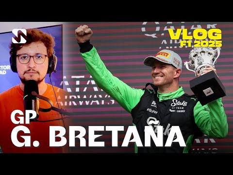 Yo vi un podio de Nico Hülkenberg en Fórmula 1 - GP Gran Bretaña F1 2025 | El vlog post-carrera
