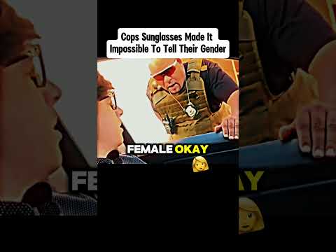Cops Sunglasses Made It Impossible to Tell Their Gender 2