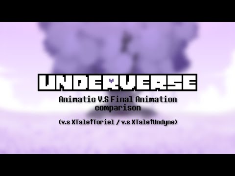 [UNDERVERSE 0.8 PART 1] ANIMATIC V.S FINAL ANIMATION COMPARISON