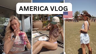 3 weeks in America | food, gym & fun