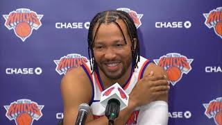New York Knicks | 2025 NBA Media Day Interviews