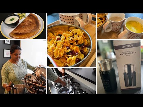 My Evening Routine Vlog|| New small grinder|| Tasty Mysore masala dosa recipe