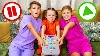 Maria’s Magical TV Remote Adventure – What Happens When She Presses Play?