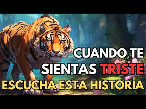 El Tigre TRISTE que enseño a Recuperar Motivacion ➤ Cuento Budista del Tigre que supero la DEPRESION