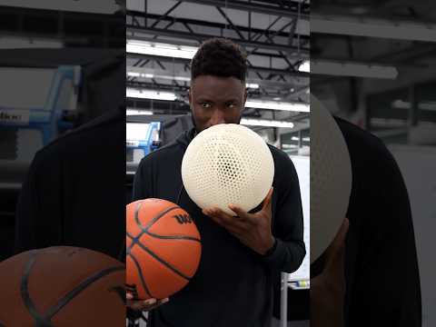 This Airless Basketball is 3D Printed!