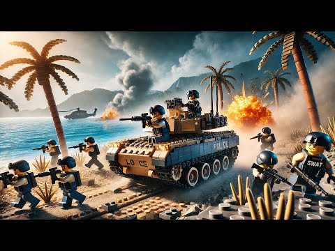 LEGO Tank Modern War In The Pacific