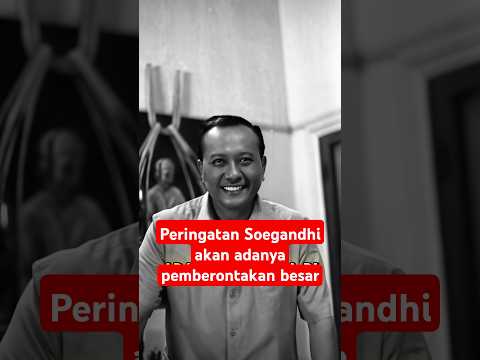 Peringatan Soegandhi: Adanya pemberontakan yang tak digubris. #sejarahindonesia #g30spki #ahmadyani