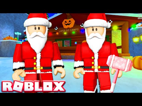 O PAPAI NOEL INVADIU O MARRETÃO - Roblox - Flee the Facility