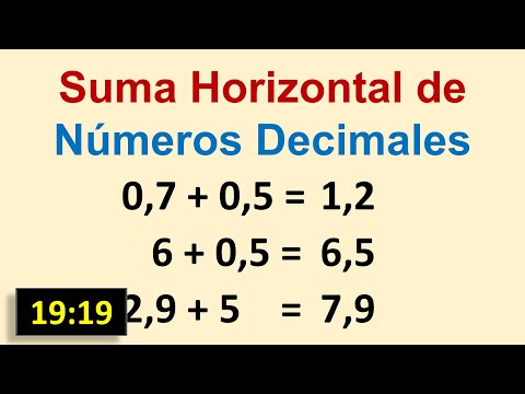 ¿Cómo Sumar Números Decimales en Forma Horizontal? ¡Paso a Paso y Fácil!