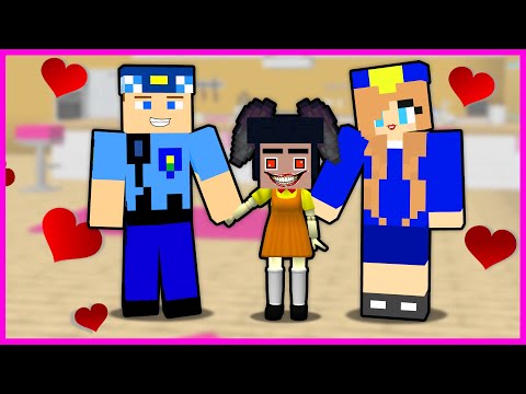 KEREM KOMİSER AİLESİ SQUİD GAME BEBEĞİ EVLAT EDİNDİ! 🥰 - Minecraft ZENGİN FAKİR HAYATI