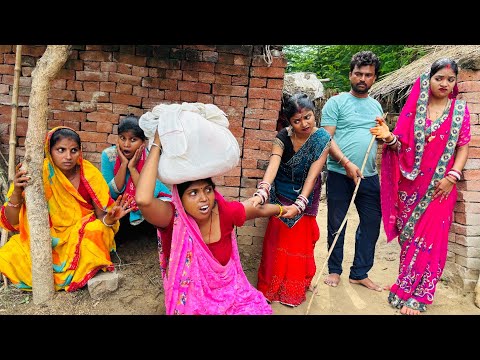 पत्नी के बहकावे में, देखिये सगी मां को बेटा कैसे निकाला घर से बाहर।|Gawar Bhauji Priti Singh Comedy