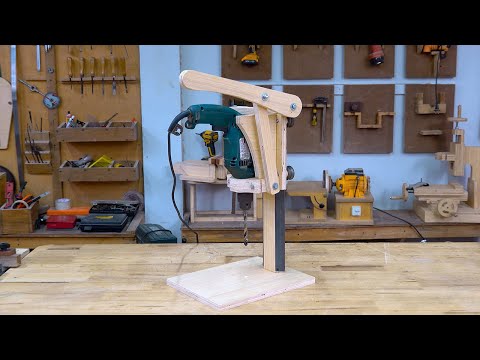 Build Your OWN Easy Drill Press Stand