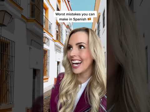 DO NOT make these mistakes 😂🤷🏼‍♀️ #comedy #misunderstanding #funny #learnspanish #aprendeespañol