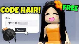 HURRY! FREE HAIR CODES ON ROBLOX NOW