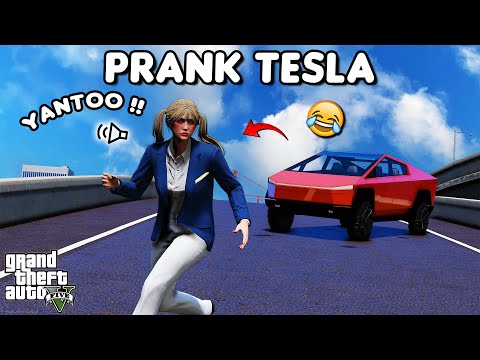 PRANK TESLA INVISIBLE - GTA 5 ROLEPLAY
