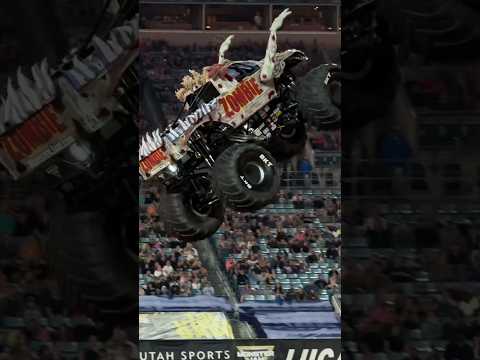 FULL SEND!! Last Ever Monster Jam in Jacksonville, Florida 2025 #monsterjam #shorts