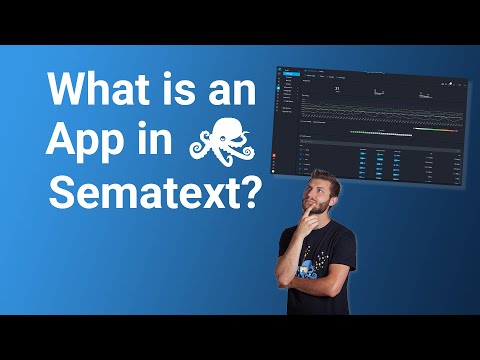 What is an App in the Sematext Cloud