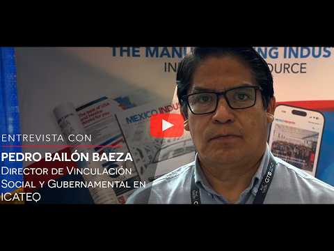 Pedro Bailón Baeza, jefe del Departamento de Vinculación Gubernamental y Social de ICATEQ.