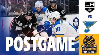 Blues Silenced by Kings 2-1 in OT, Playoff Dreams Dwindle | Blues Central Postgame
