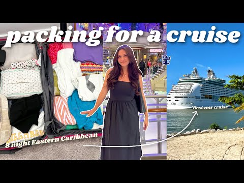 PACK + PREP WITH ME FOR A WEEK CRUISE