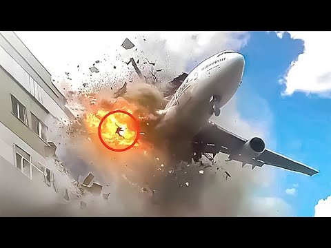 لحظات مرعبة من كوارث الطائرات.. ما صورته الكاميرات لا يُصدق!
