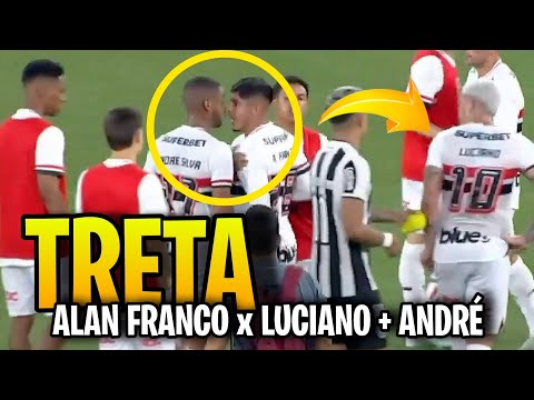 O CICLO DE LUCIANO SE ENCERROU NO SÃO PAULO E HOJE FOI PROVADO! ALAN FRANCO REPRESENTOU | SPFC