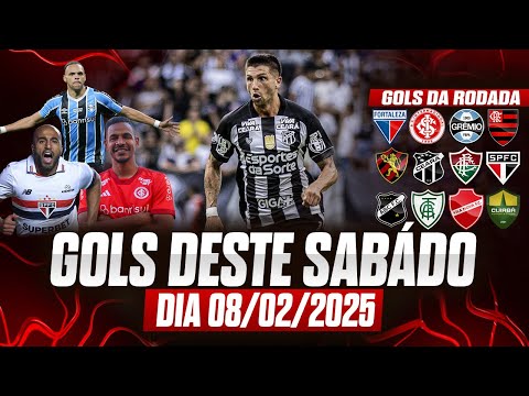 ⚽️ TODOS OS GOLS DESTE SABÁDO 08/02/2025 GOLS DOS ESTADUAIS, GOLS DE HOJE, GOLS DO DIA (COMPLETO)