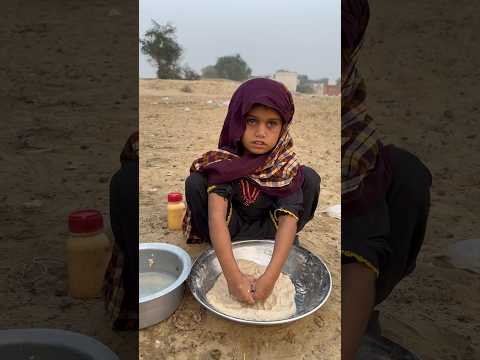 cute baby in desert #villagelife #traditional life #india #camel