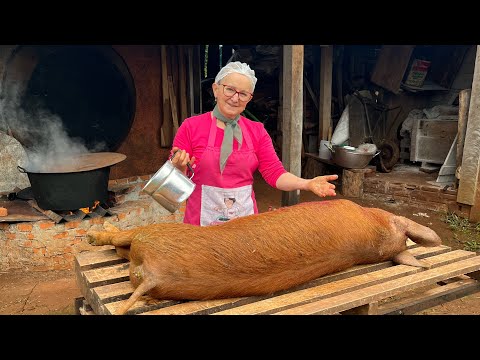 CARNEANDO PORCO CAIPIRA- Parte 1