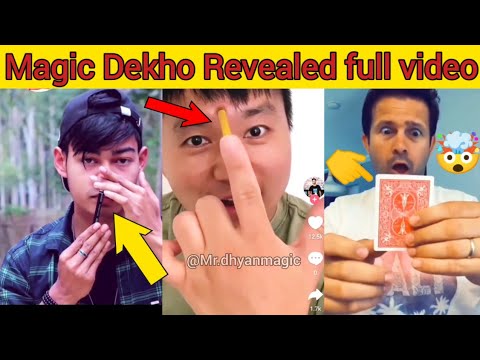 Magic Dekho Revealed full video 💯🪄🎩🤯 || tutorial 💯😉👍 @Mr.dhyanmagic