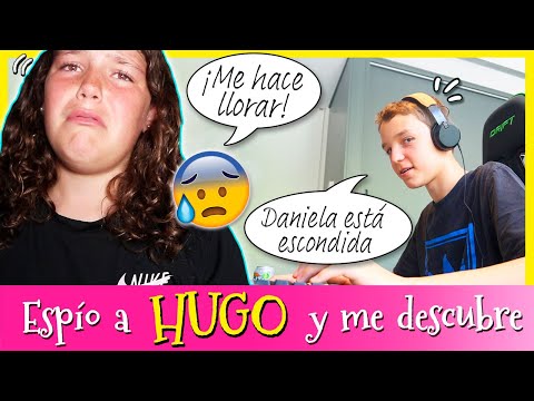 ESPÍO a mi HERMANO dentro del ARMARIO 🤫 DESCUBRO su SECRETO ¡Suspende TODAS! 😱 y me HACE LLORAR  😭