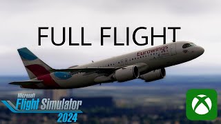 I flew from Hamburg to Paris (CDG) in MSFS 2024