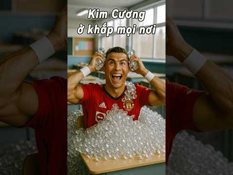 Ronaldo bán kim cương để trở  thành tỷ phú #ronaldo #shots #kimcuong #school