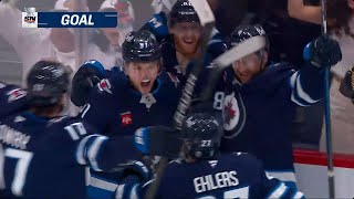 Winnipeg Jets makes it OT with 1.6 seconds left