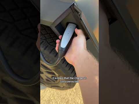 Charger is stuck in my Cybertruck