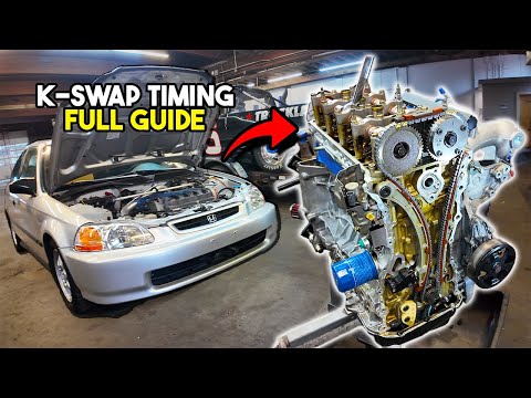 How To Set Cam Timing on a Honda K20/K24 - Quick & Easy K Swap Guide!