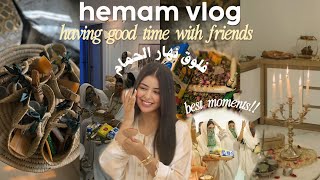 Vlog حمام العروسة 🧖🏻‍♀️💍 