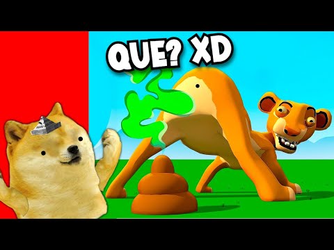 Las animaciones más EXTRAÑAS del MUNDO! NO son para niños XD - Juegos con cheems