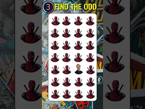 Can you find the odd Marvel Character? #marvel
