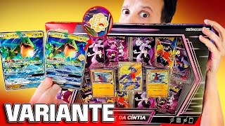 Abri a BOX GARCHOMP EX e veio CARTA POKEMON VARIANTE
