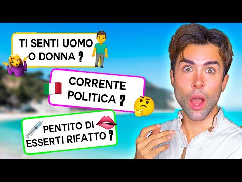 RISPONDO A DOMANDE INVADENTI | GIANMARCO ZAGATO