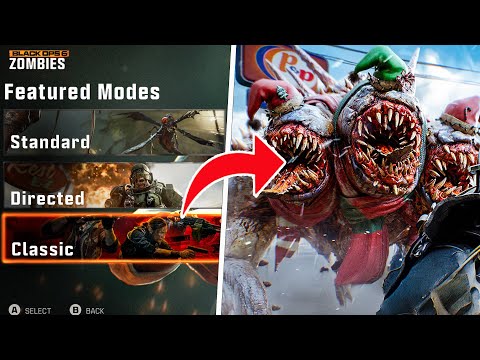 IS THIS THE FIRST LOOK AT "CLASSIC MODE" IN BLACK OPS 6 ZOMBIES?