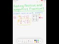 Adding Positive and Negative Fractions Explained