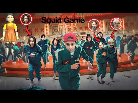 لما زعيم مسابقة لعبه الحبار🐙يخطف عيلتك😱ويدخلهم لعبه الموت👹(squid game2)🪆|روان ستارز😍