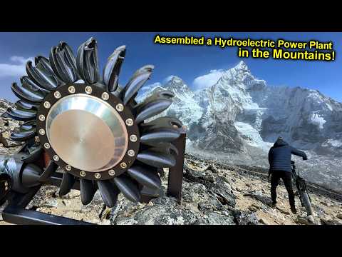 ✅What a DIY HYDRO TURBINE Can Do ⚡️Real Micro-HPP Test ⚡️Charging E-Bikes in the Mountains