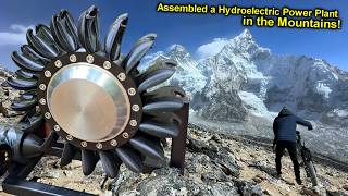 ✅What a DIY HYDRO TURBINE Can Do ⚡️Real Micro-HPP Test ⚡️Charging E-Bikes in the Mountains